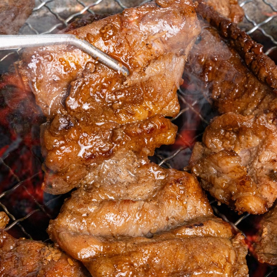 [땡이네행복포차] 한돈 돼지갈비 500g 1kg 황칠 수제 양념 국내산 캠핑 구이 : 땡이네 행복포차