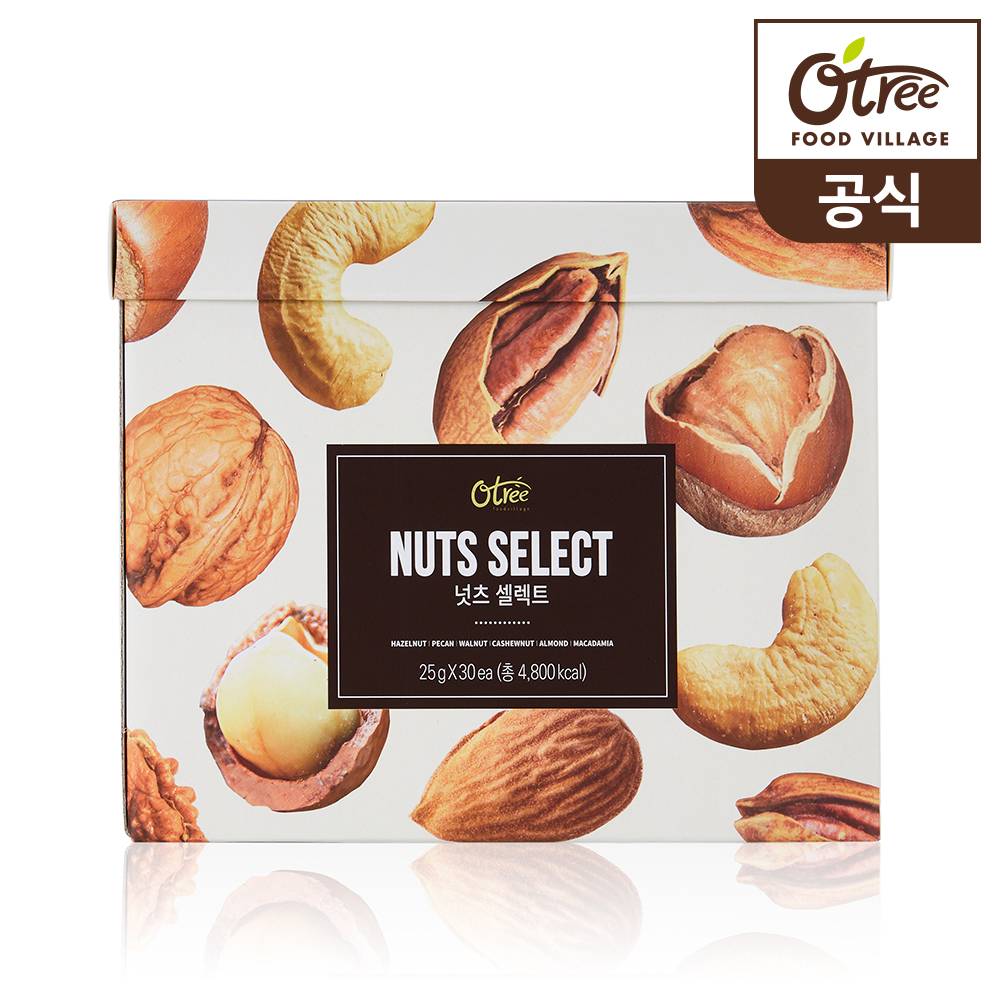 오트리 넛츠셀렉트 25g 30입 : 오트리푸드빌리지