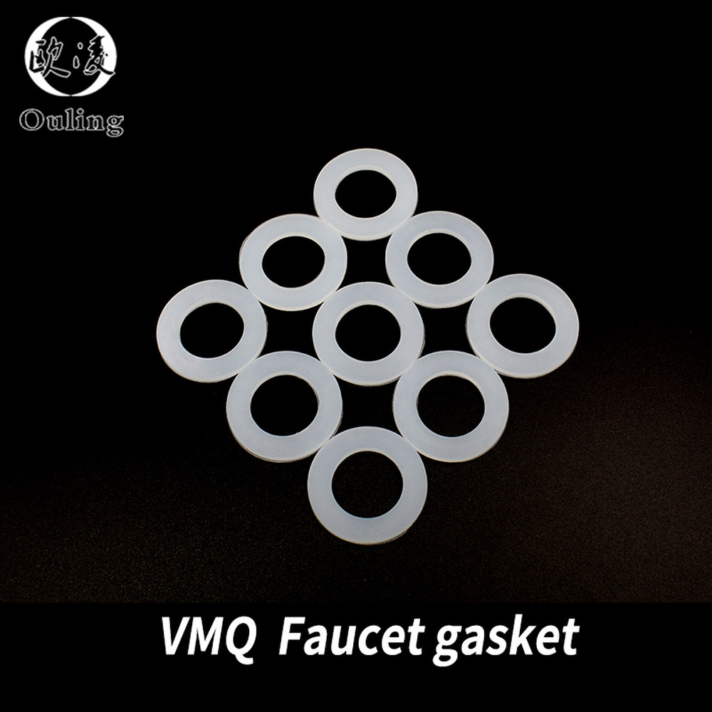 오네이 흰색 가스켓 실리콘 고무 1/4 3/8 1/2 3/4 1 2 골판지 호스 O 링 와셔 VMQ M5.5x11.5x3mm 5 pcs : 와이제이에스컴퍼니