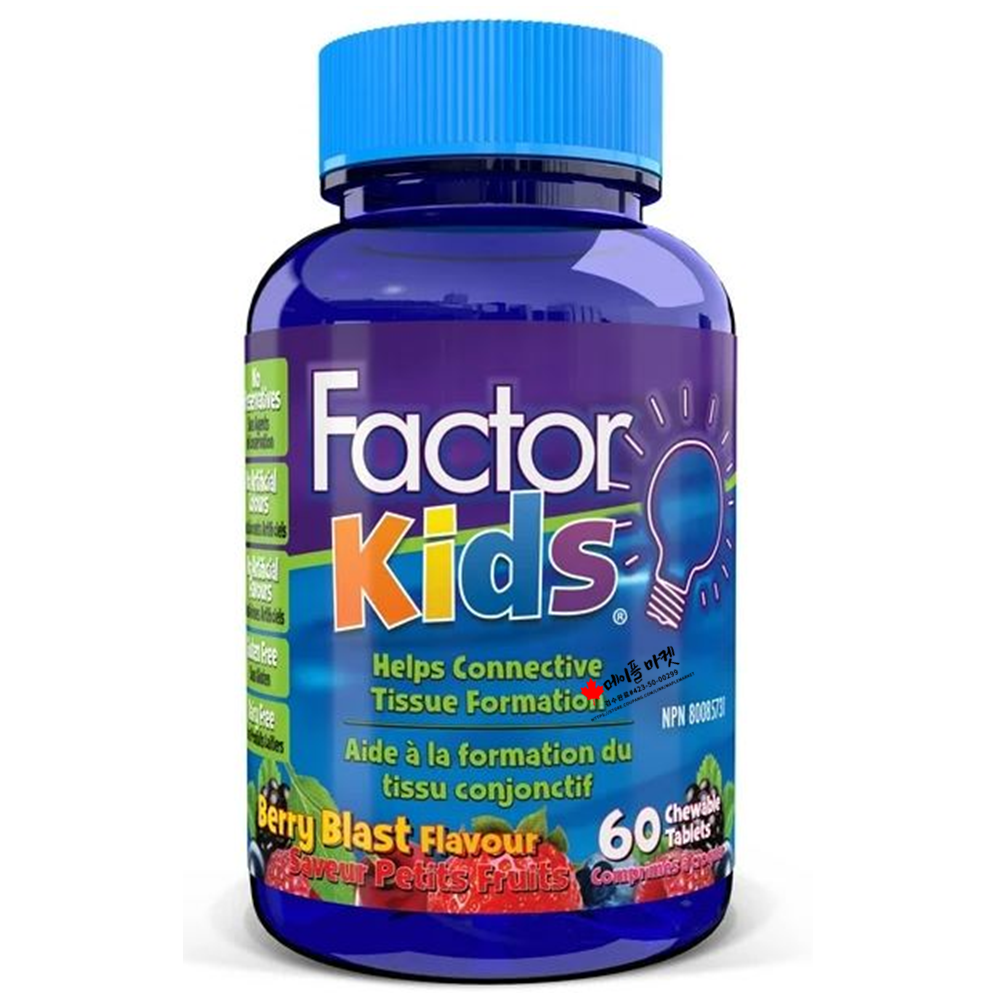 포커스 팩터 키즈 어린이 두뇌 FOCUSfactor Kids 60정 : 메이플 마켓
