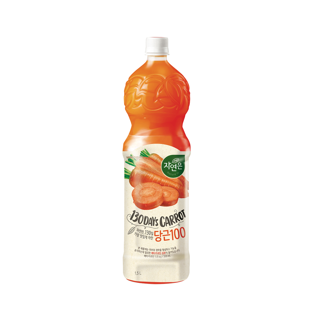 웅진 자연은 당근 1.5L, 2개 : 주식회사 성도물류