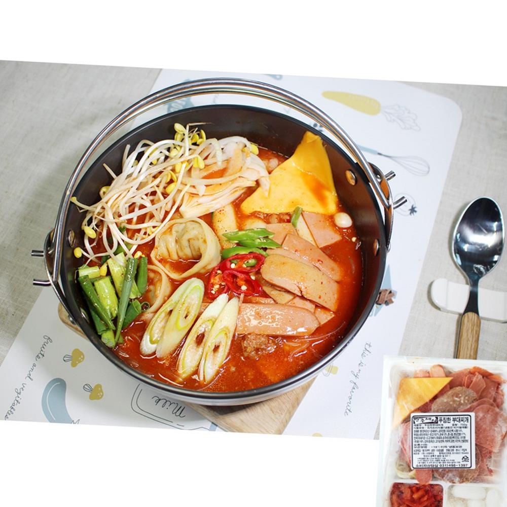 푸짐 부대찌개 안주 세상 600g 식자재 업소용 식재료 식당용 대용량 단체 급식용 : 늘더드림