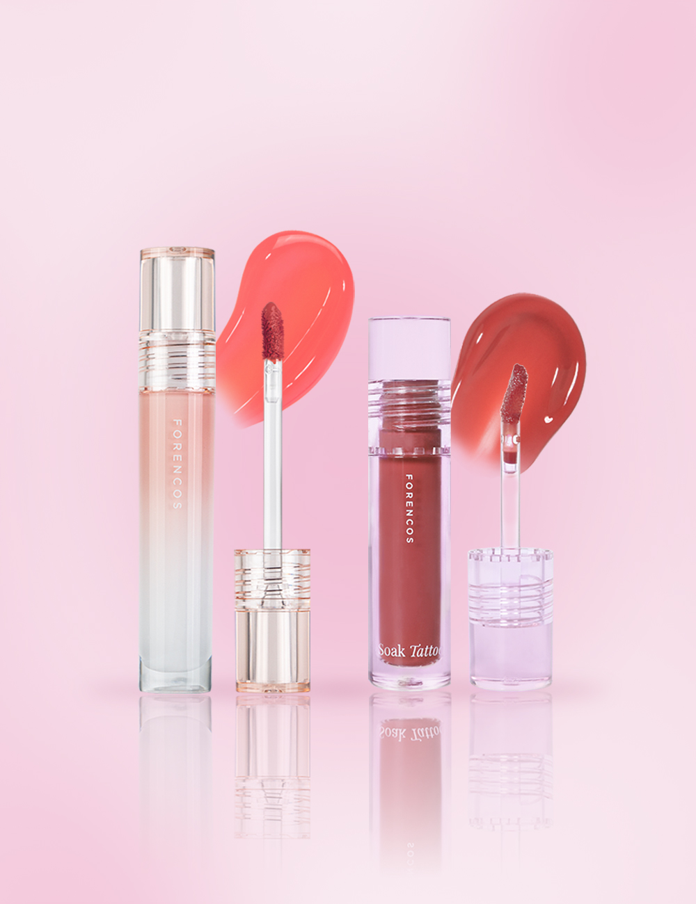 2종 SET/올라이트 무드 글로우 틴트 3.2g+속타투 틴트 3.1g : forencos