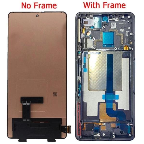 샤오미 포코 F4 GT 스크린 LCD 디스플레이, 프레임 포함, F4GT 21121210G 터치 부품, 6.67 인치 : 오션글로벌4