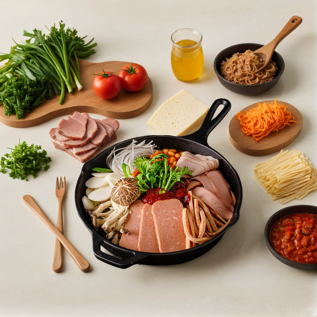 송가네 송탄부대찌개 800g 5개 : 제철식당