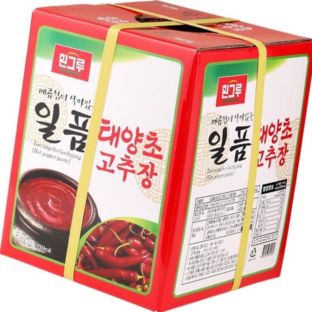 일품태양초고추장 14KG/흰그루식품 : 두드림 퍼니