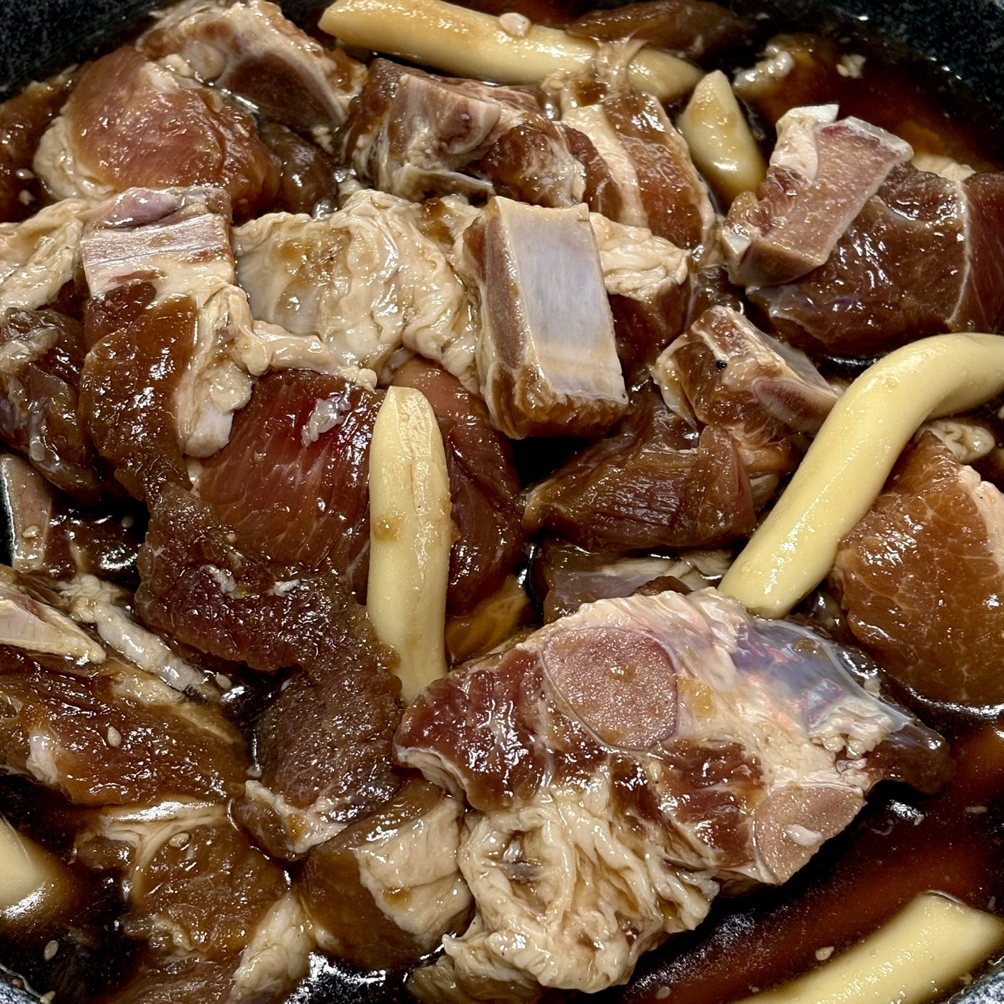 국내산 한돈 수제 돼지갈비찜 600g : 갈비아저씨