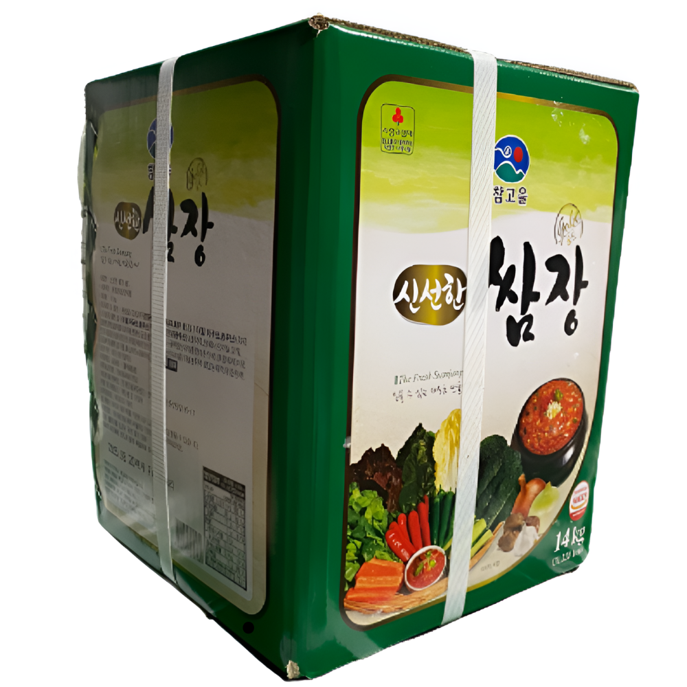 [맛보장 품질보장] 참고을 신선한 쌈장 14kg  맛있는 쌈장 대용량 업소용 쌈장 지함 : 우성물산
