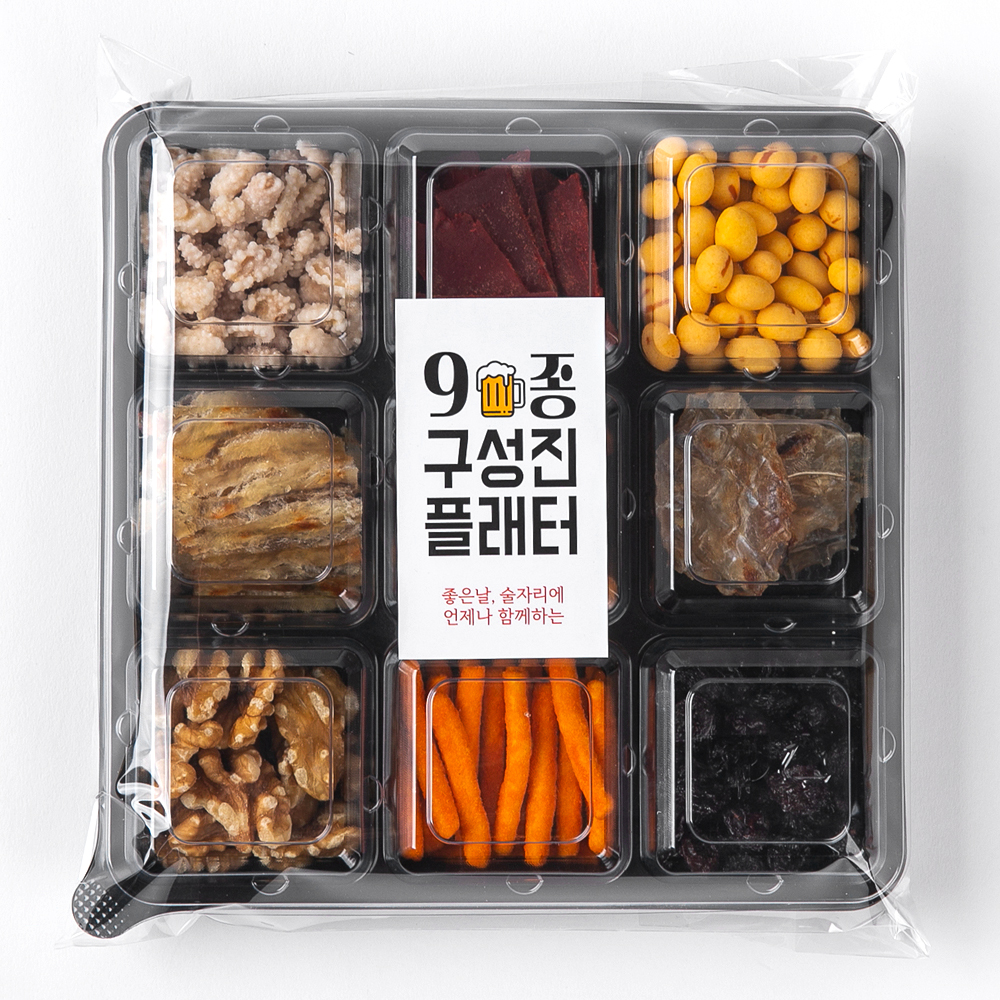 맥주안주 마른안주세트 맥주플래터 9성진 B 외 13종 : 존맛천국