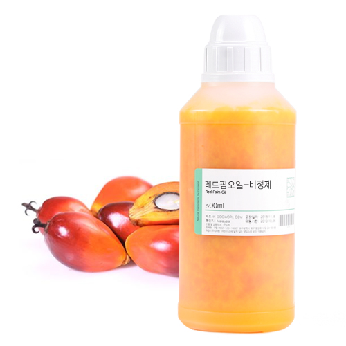 레드팜오일(Red Palm Oil) - 비정제 500ml : 케이크솝 스토어