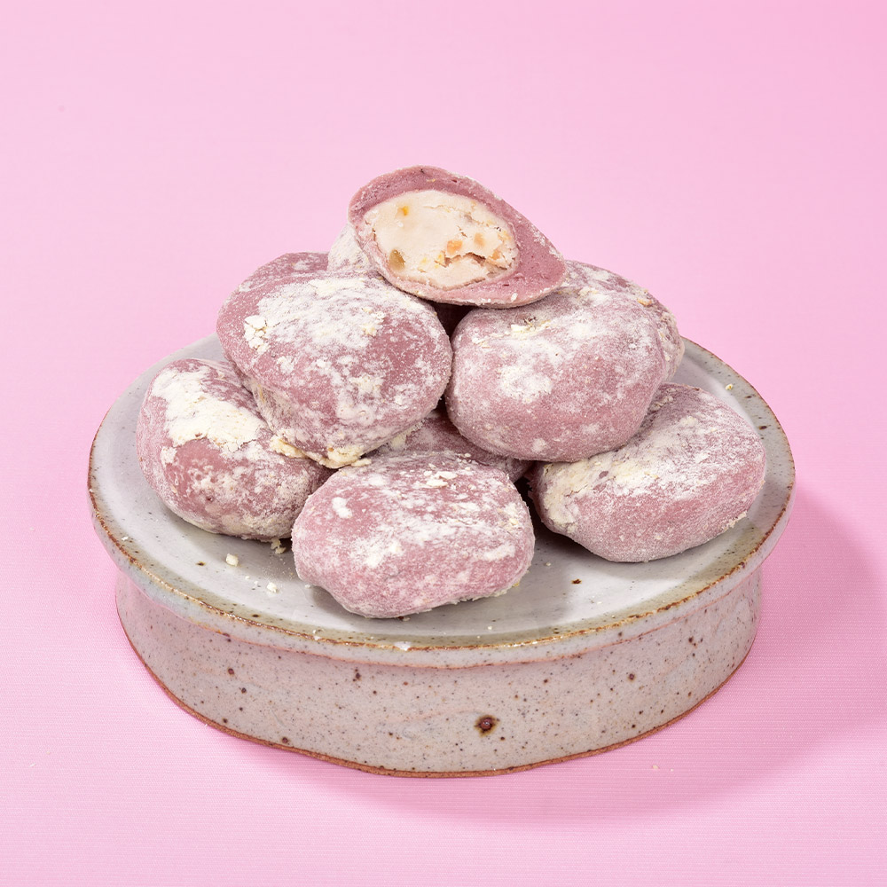 사임당 궁중떡 복분자 두텁떡 40g x 10봉  400g : 사임당푸드