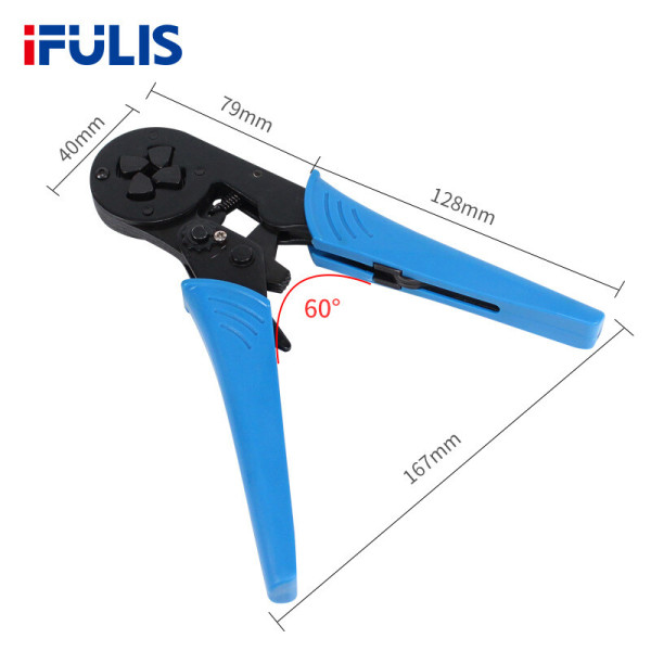 IFULIS HSC8 16-4 압착공구 HSC8-16-4 커넥터 압착펜치 : 퍼플 피시테일 종합 직구