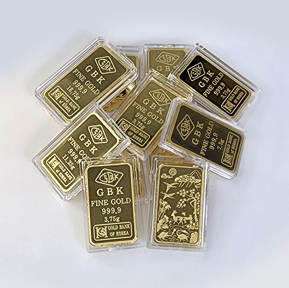 순금 미니 골드바 24K 7.5g 11.25g 결혼기념 답례품 기업행사 단체선물 : 퀸스금거래소