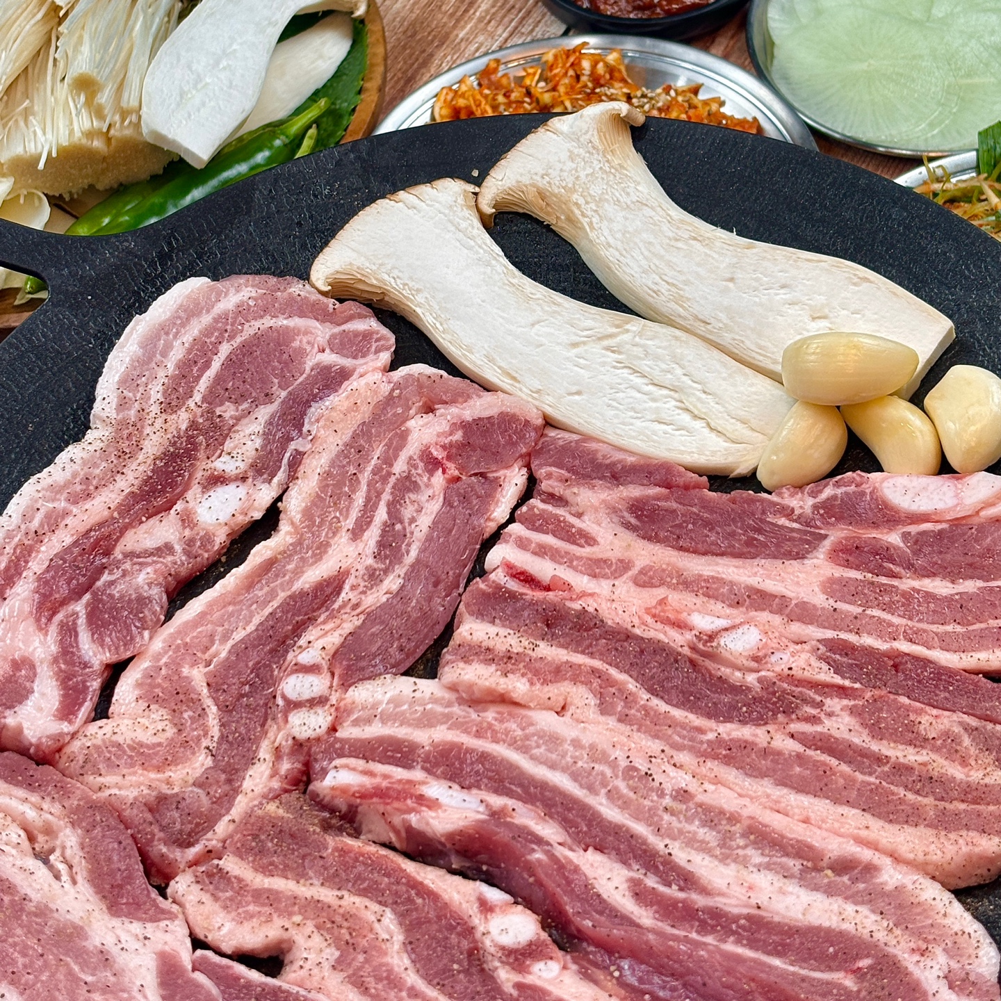 한돈 생삼겹살 200g / 500g 국산돼지 삼겹살 구이용 : 유니버셀