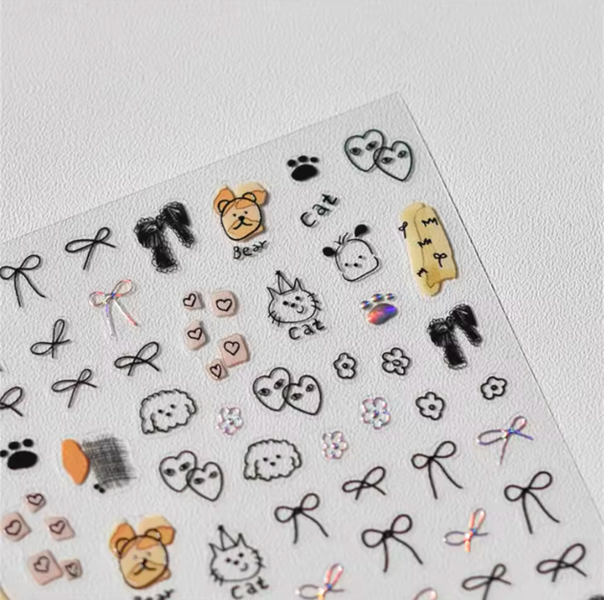 키치 낙서 캐릭터 네일스티커 (TO3564) : 뷰티네일몰