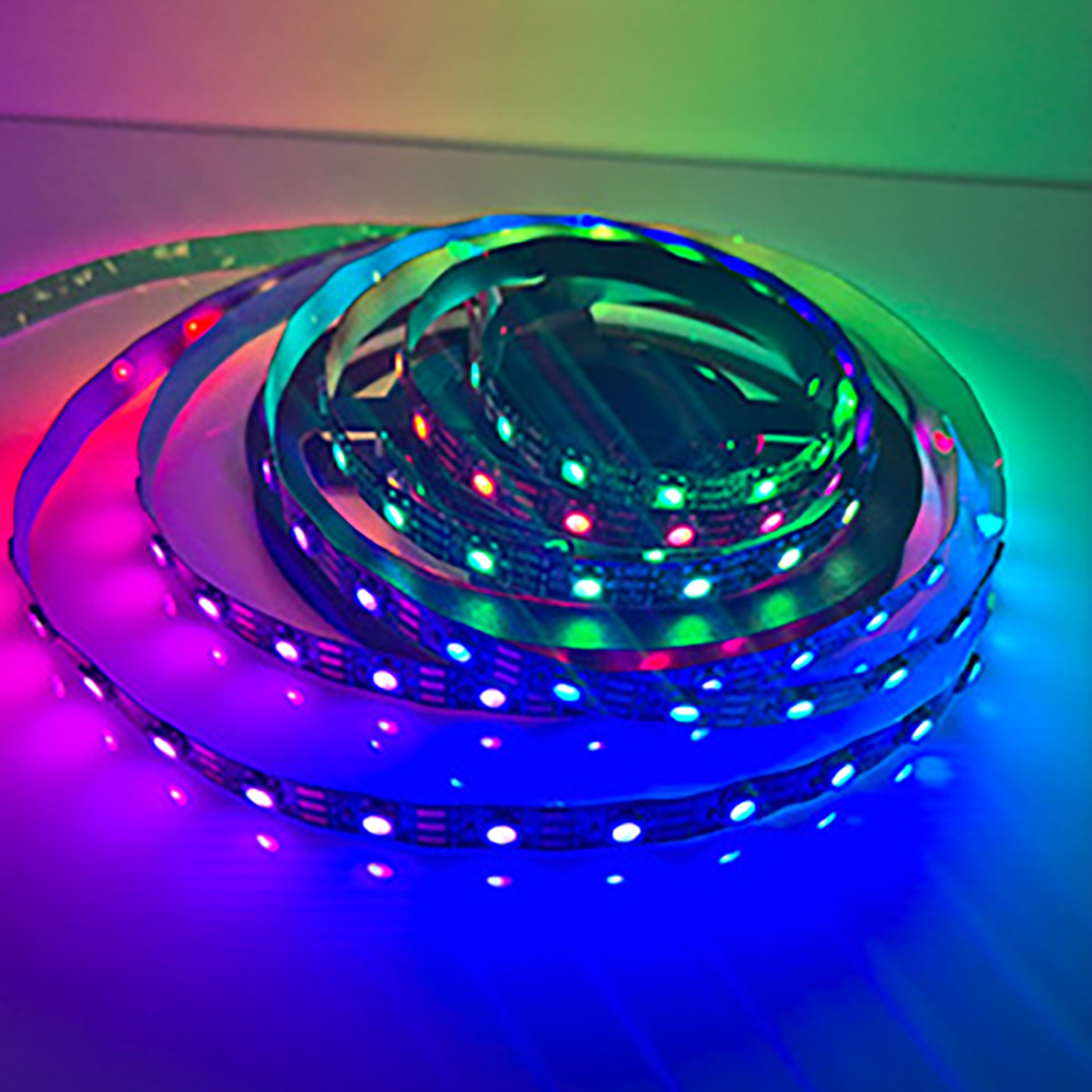 5V 네오픽셀 60 LED바 RGB 무드등 인테리어 주방등 5m롤 : 선플라워 컴퍼니