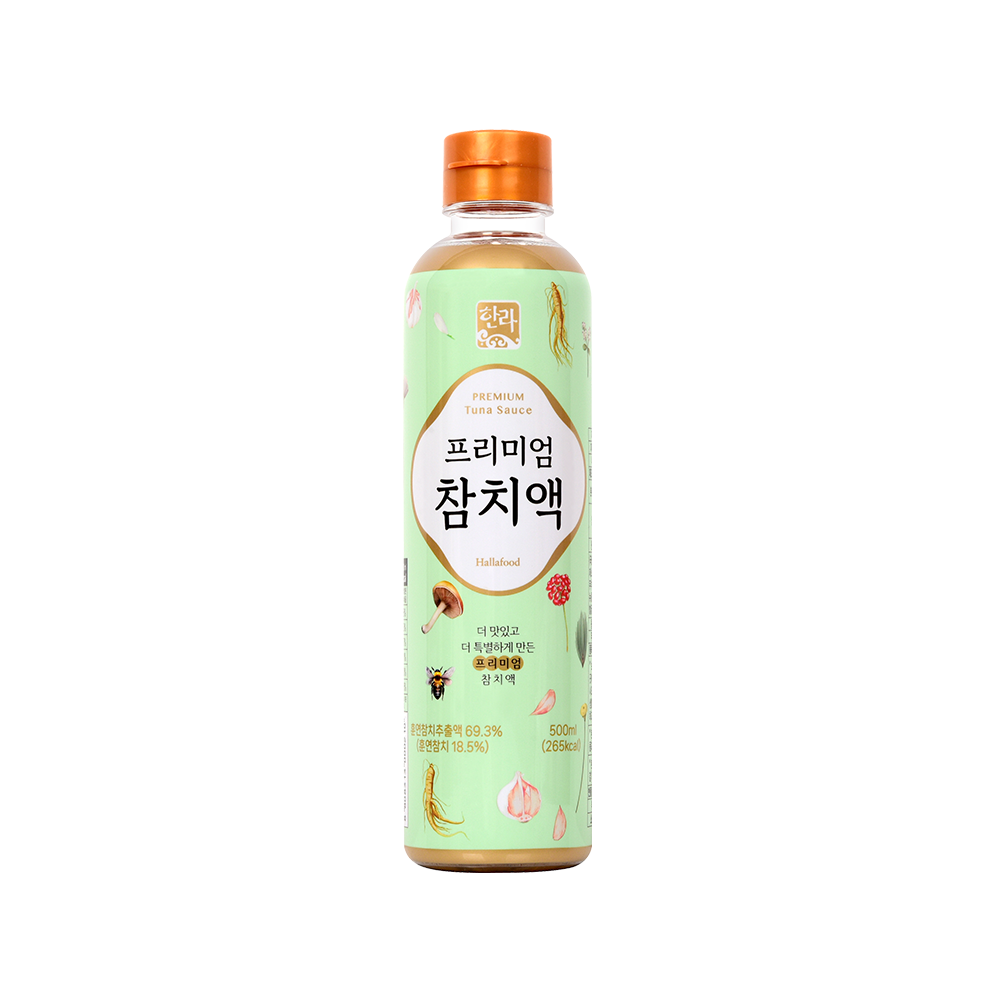 한라 프리미엄 참치액 500ml : 한라식품