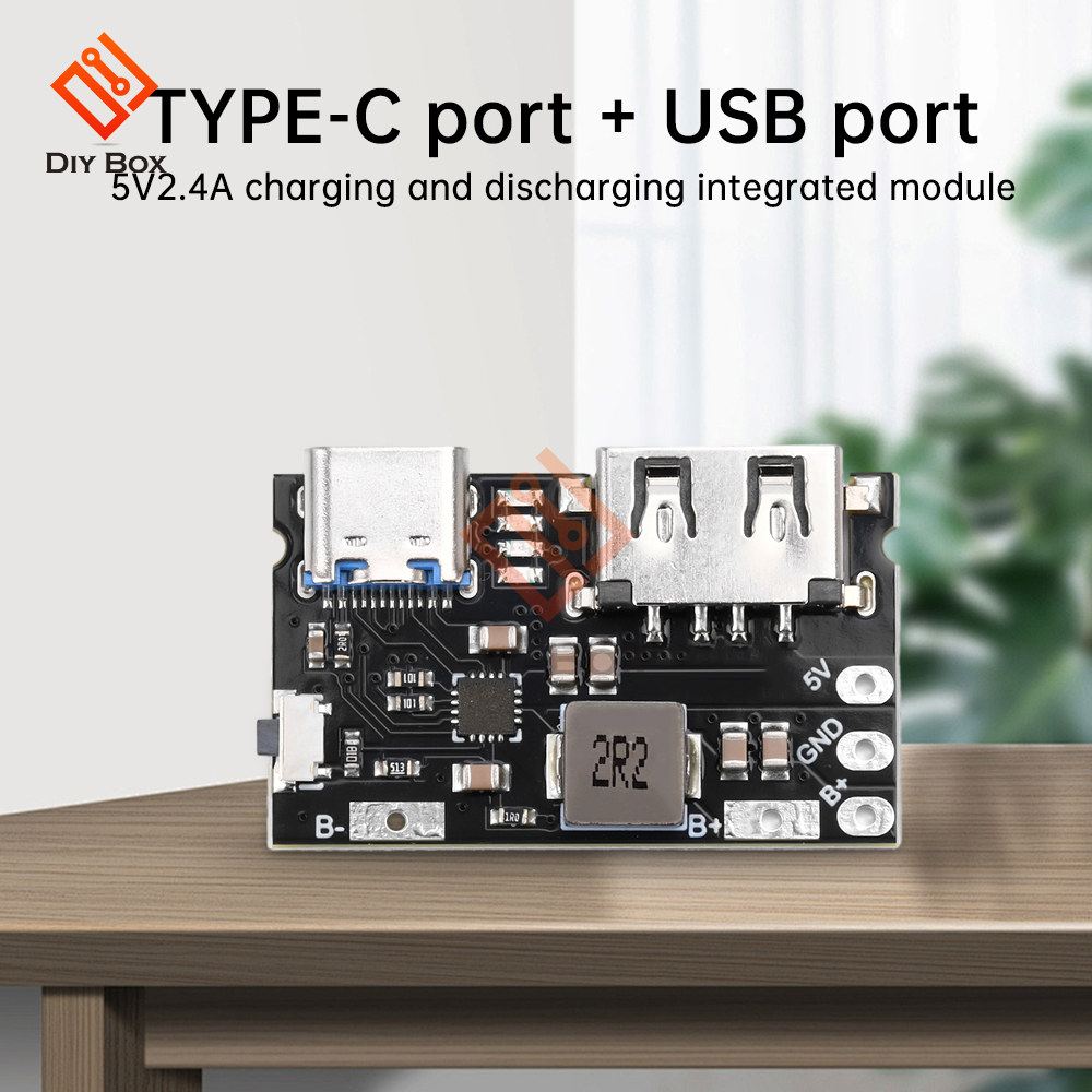 USB 모듈 타입 방전기 방전 충전기 보드 5V 4A 충전 단일 지원 : 비젼트랜드
