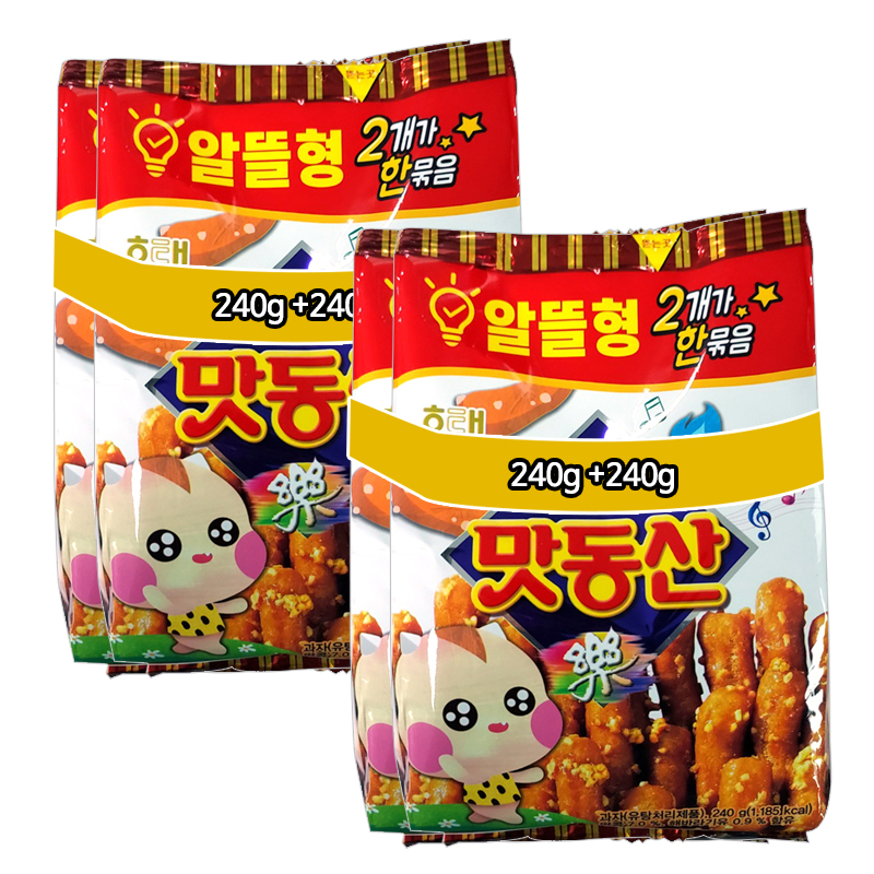 해태제과 맛동산 480g 2개 : 주식회사 바른생활