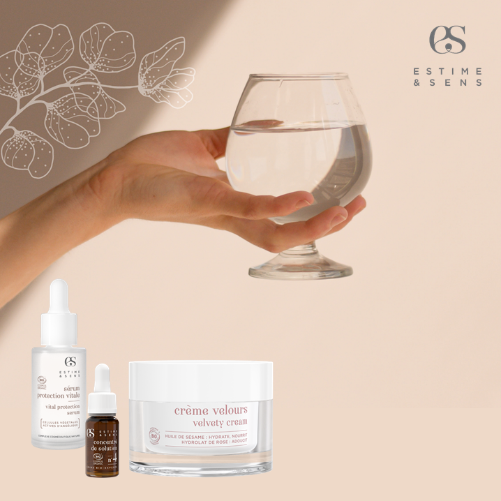 에스팀에상스 크렘 벨루어 100ml 수분 진정 로즈크림 : 올데이블랑