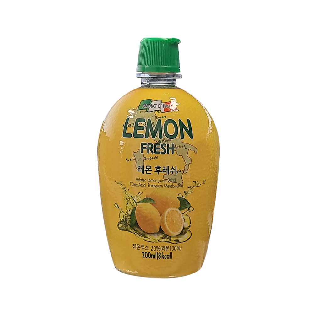 퍼시픽초이스 레몬주스 200ml 레몬즙 원액 : 푸드엔마트