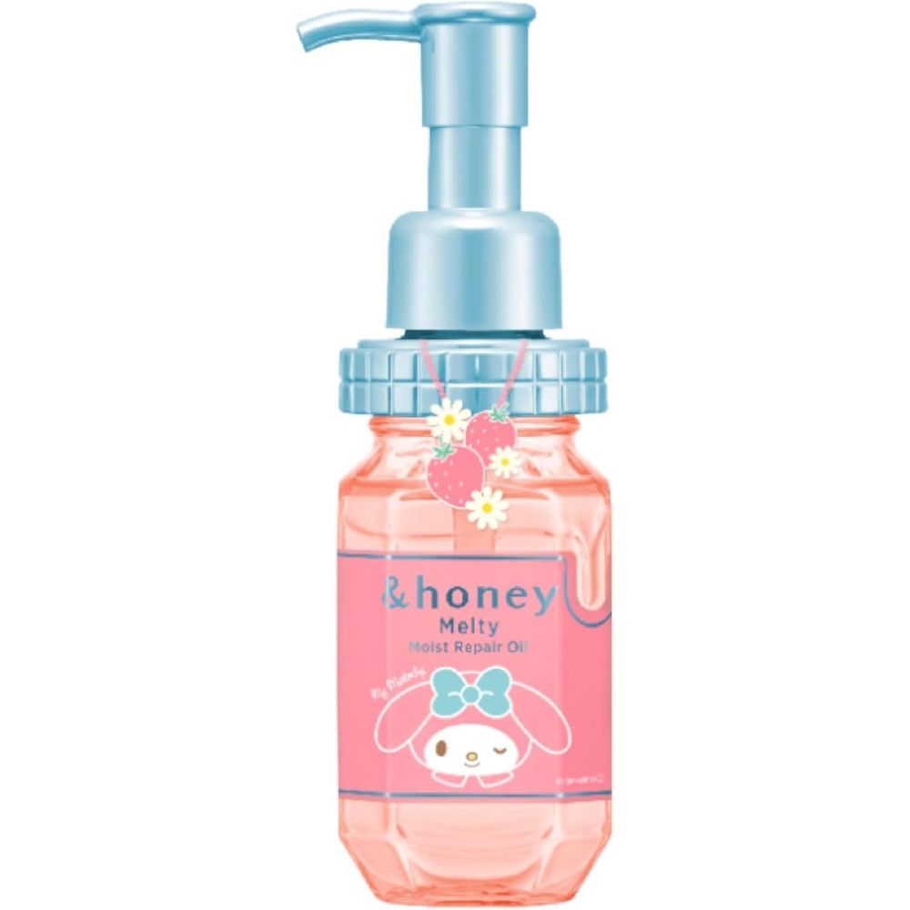 일본 허니 멜티 모이스처 리페어 헤어오일 마이멜로디 디자인 100mL : WIP cabinet