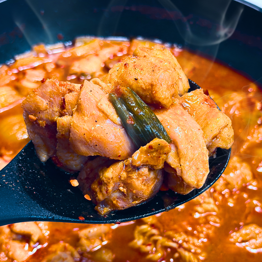 곱도리탕 밀키트 전문점 순살 닭볶음탕 3인분 1.1kg, 1개 : 밥상고민 종결자