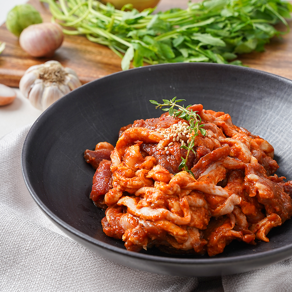 오리 양념 불고기 주물럭 250g 2팩 넘버원덕 : 넘버원덕