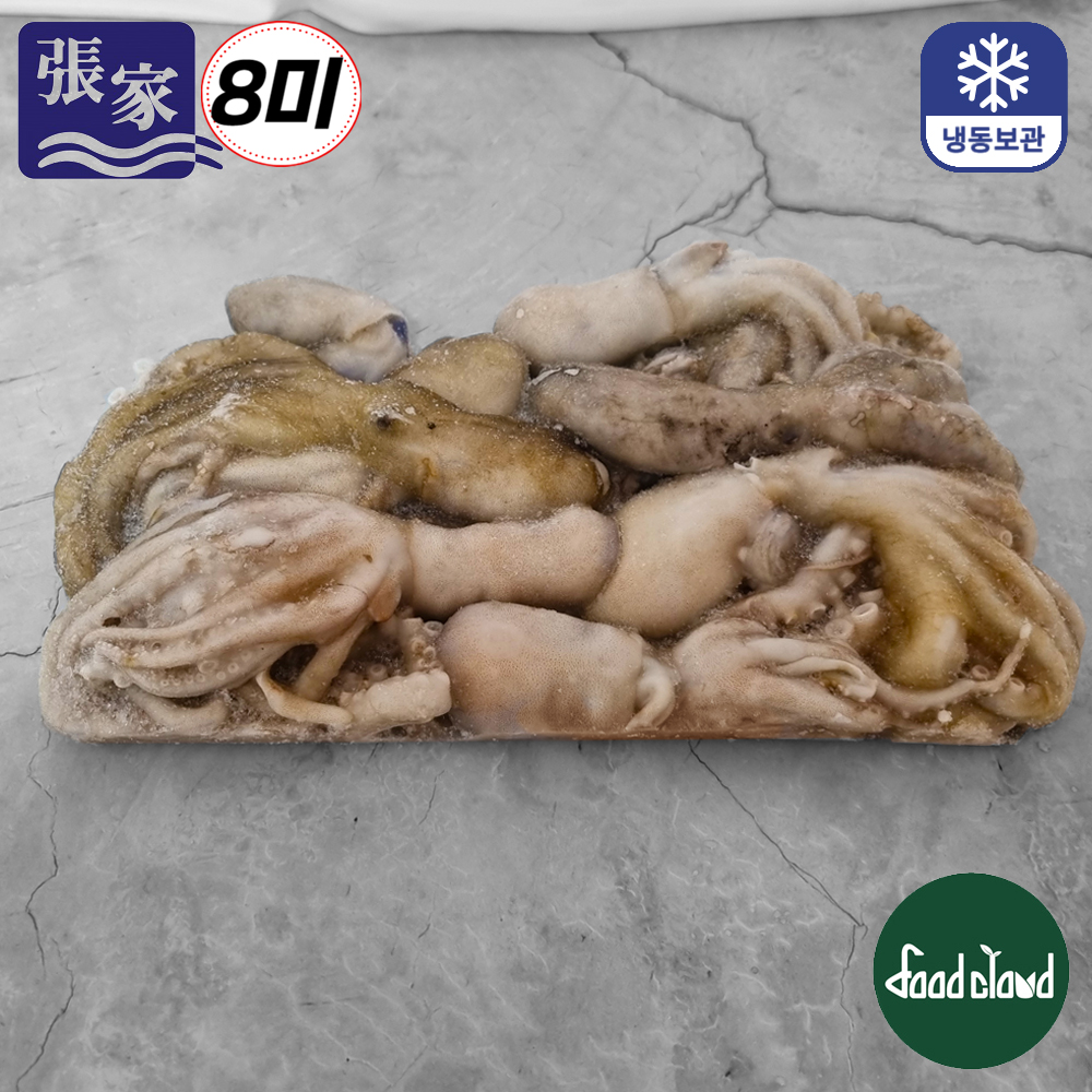 장가 활낙지 [100/150:8미] 850g 하북 냉동 낙지 : 푸드클라우드