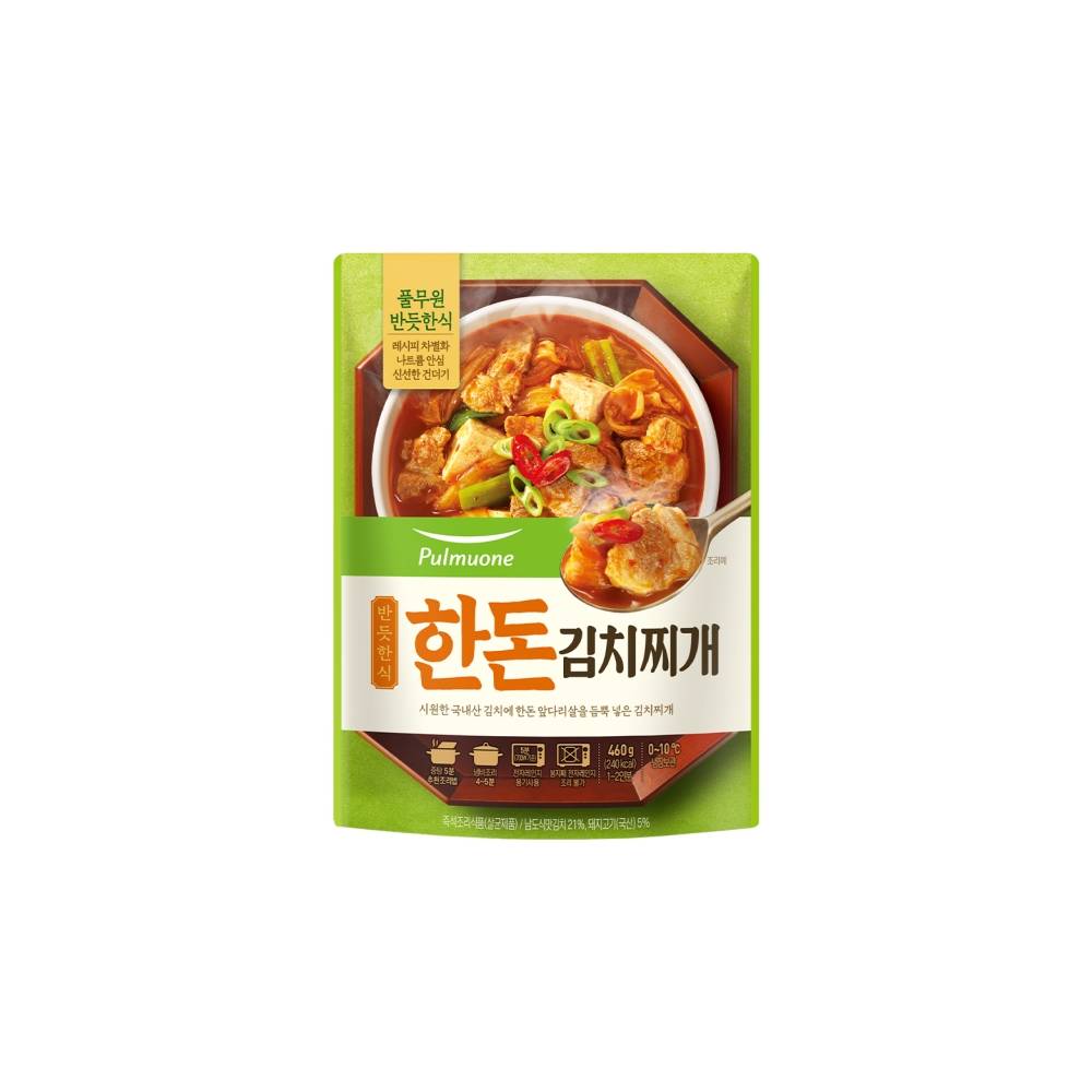 풀무원 반듯한식 한돈 김치찌개 460g : 보땡샵