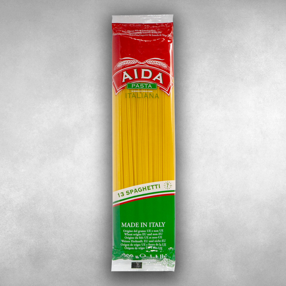 아이다 aida 스파게티면 500g 1개 듀럼밀 파스타재료 파스타면 : A-table