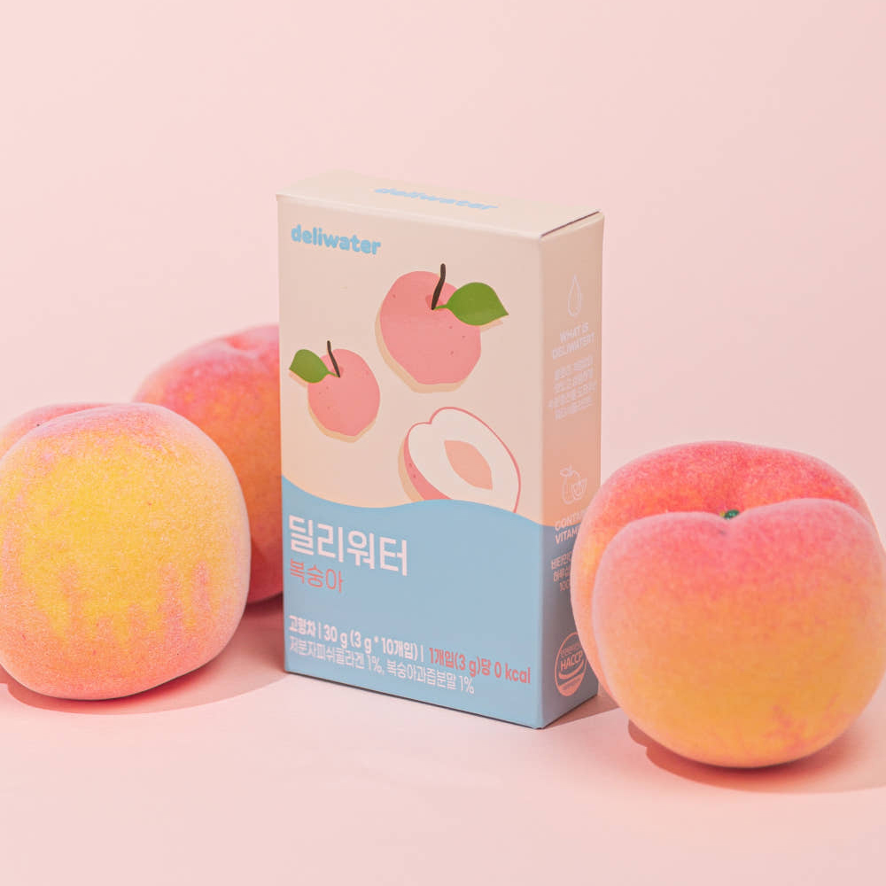 딜리워터 5가지 맛 마시는 수액 포도당 50개입 복숭아 레몬 청포도 제로칼로리 : 대화유통몰