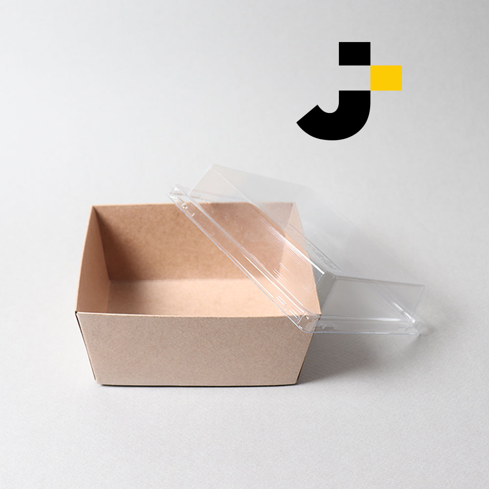 샌드위치용기 샌드위치 케이스 박스 상자 포장용기 5호 100세트 크라프트 : 조이세상팩