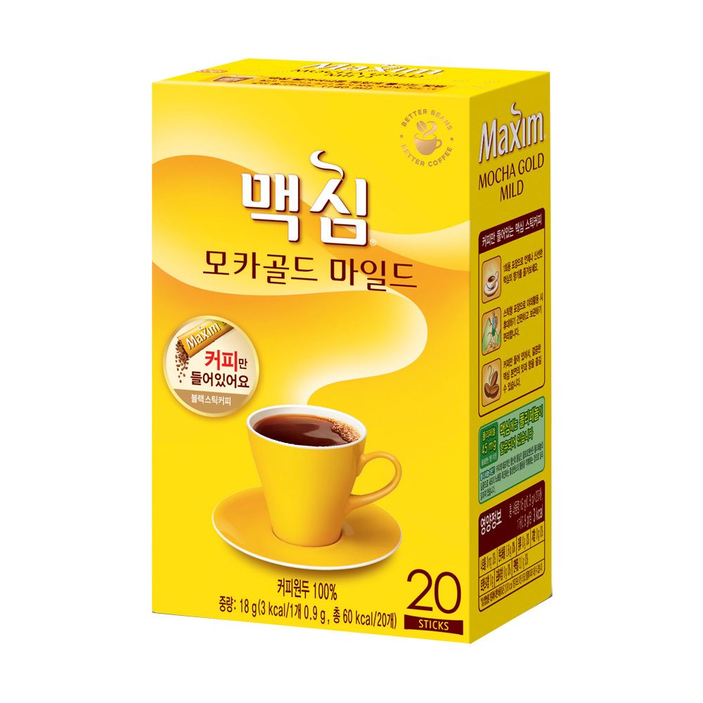 맥심 커피만 모카 20T : 종합식품유통몰