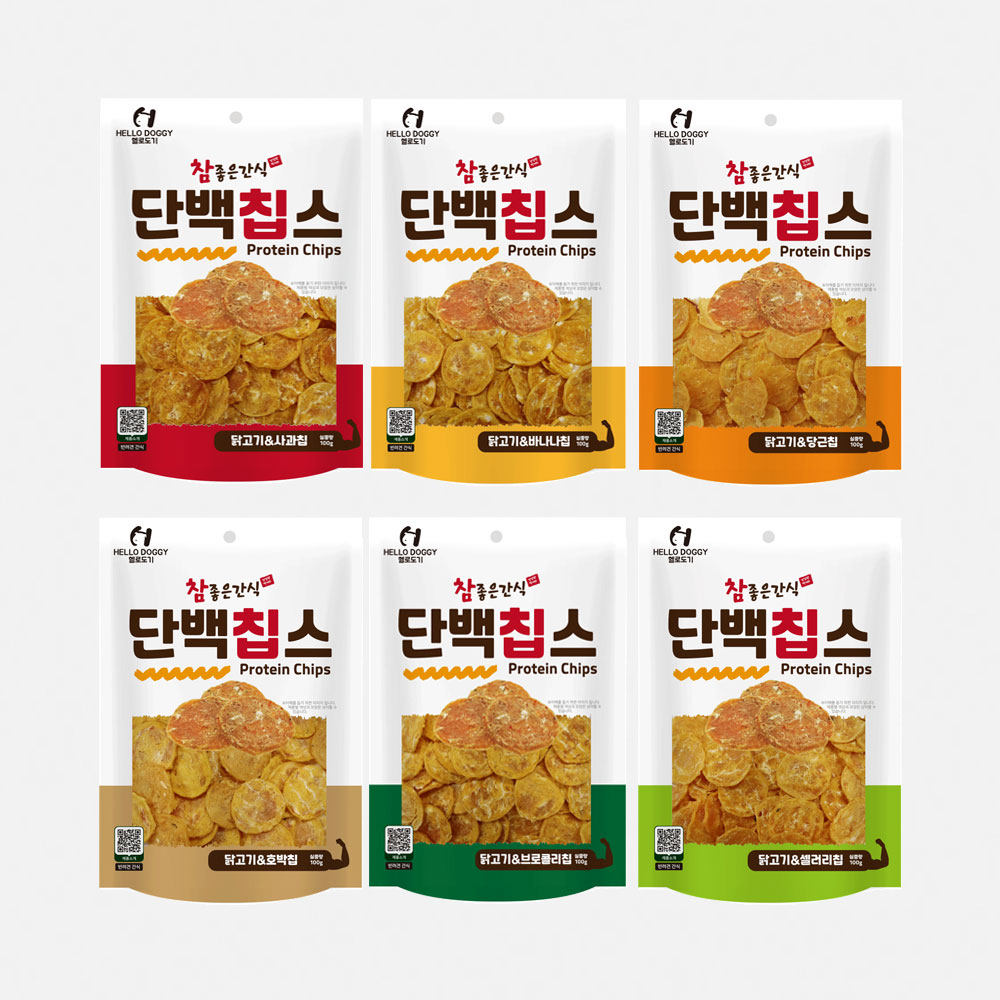 참좋은간식 단백칩스 산양유 닭고기+사과칩, 100g, 1개 : 바른펫