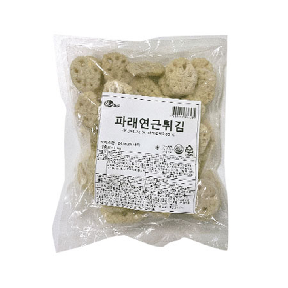하늘푸드 파래연근튀김 1kg : FOOD파트너스