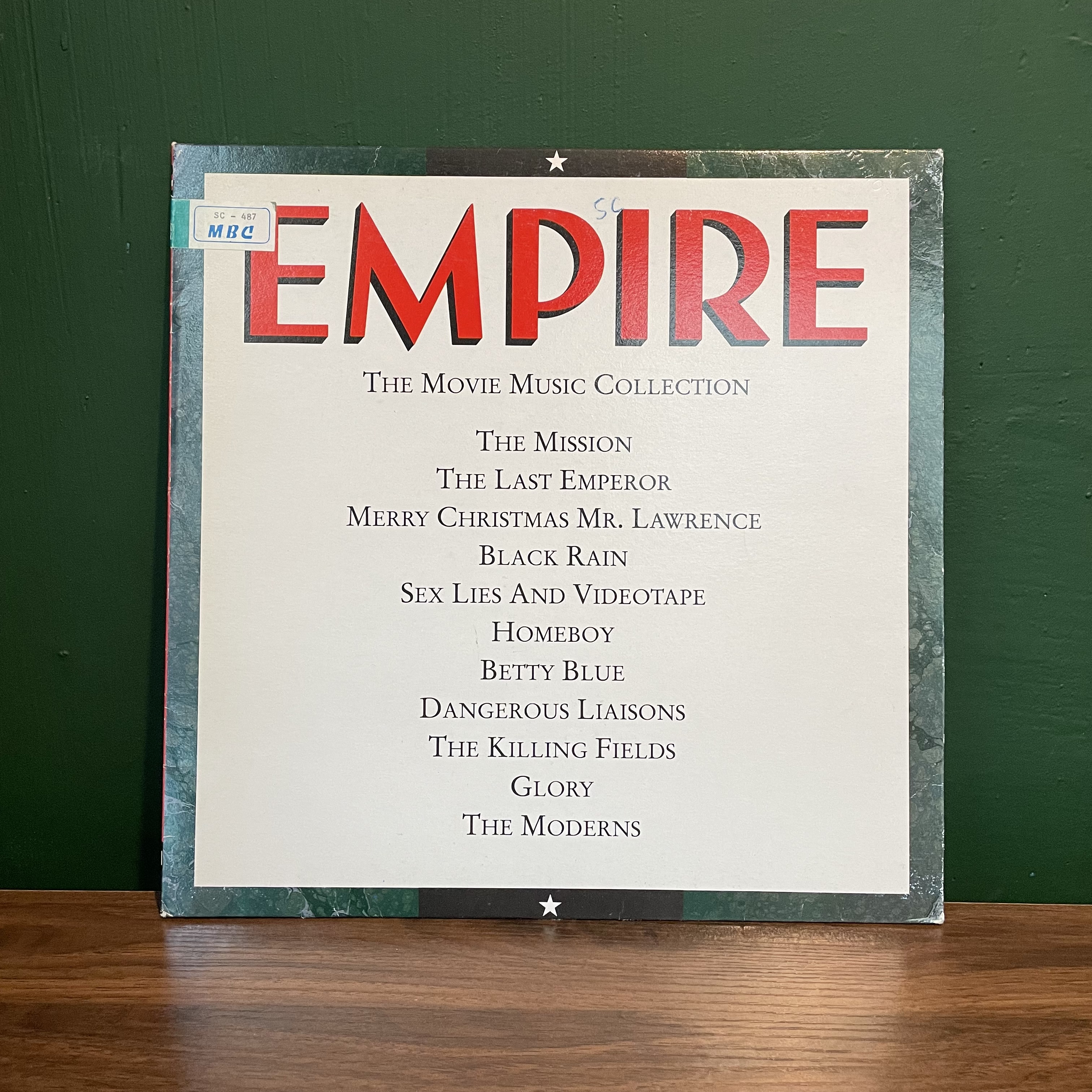 Empire The Movie Music Collection LP Ennio Morricone / Ryuichi Sakamoto 등 : 구덕레코즈