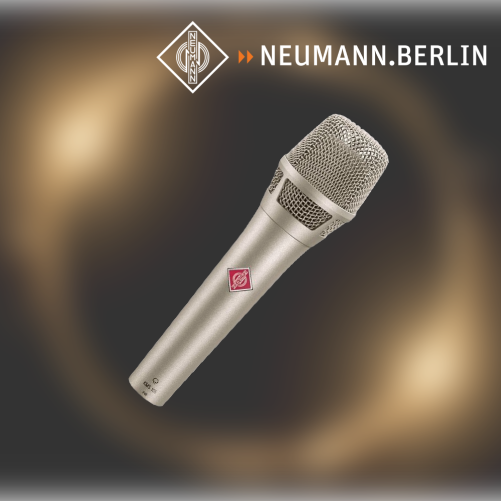 NEUMANN KMS 105 노이만 콘덴서 핸드 마이크 보컬용 슈퍼카디오이드 초지향성 : 미디런샵