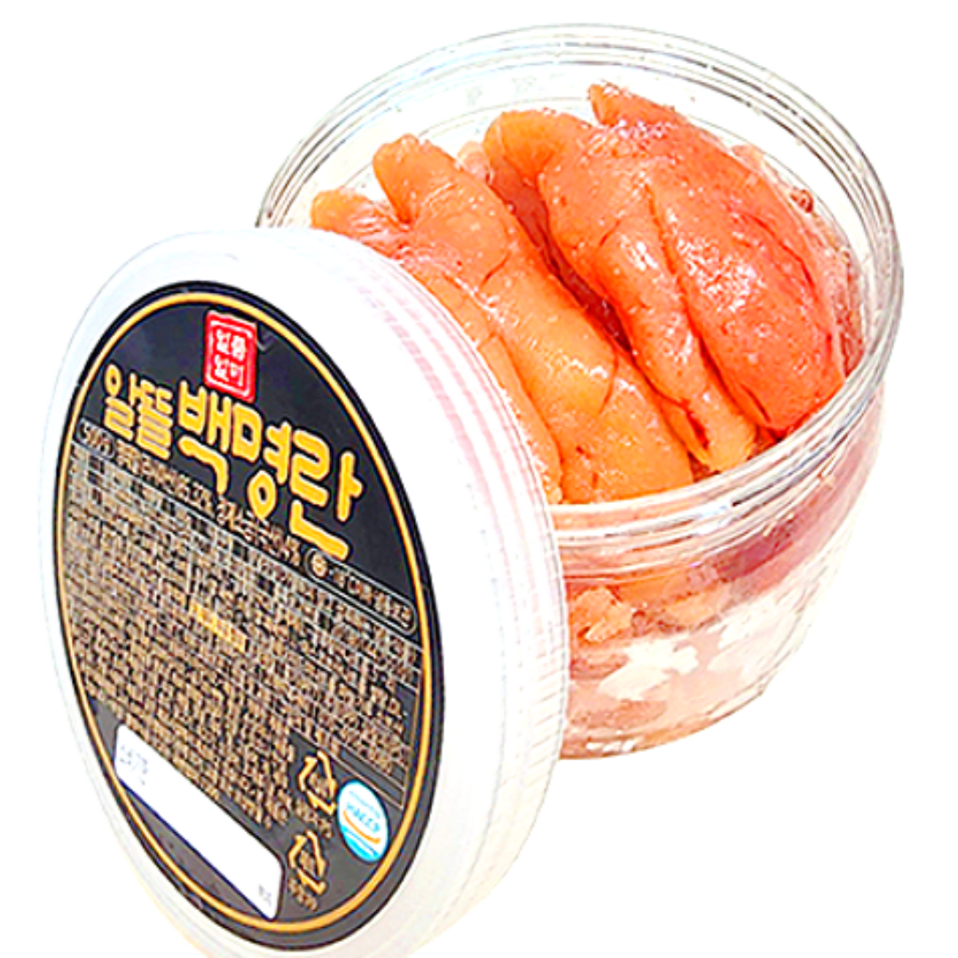 일품일미 백명란 500g 씨앗비빔 청어알젓갈 500g : 엘로컴