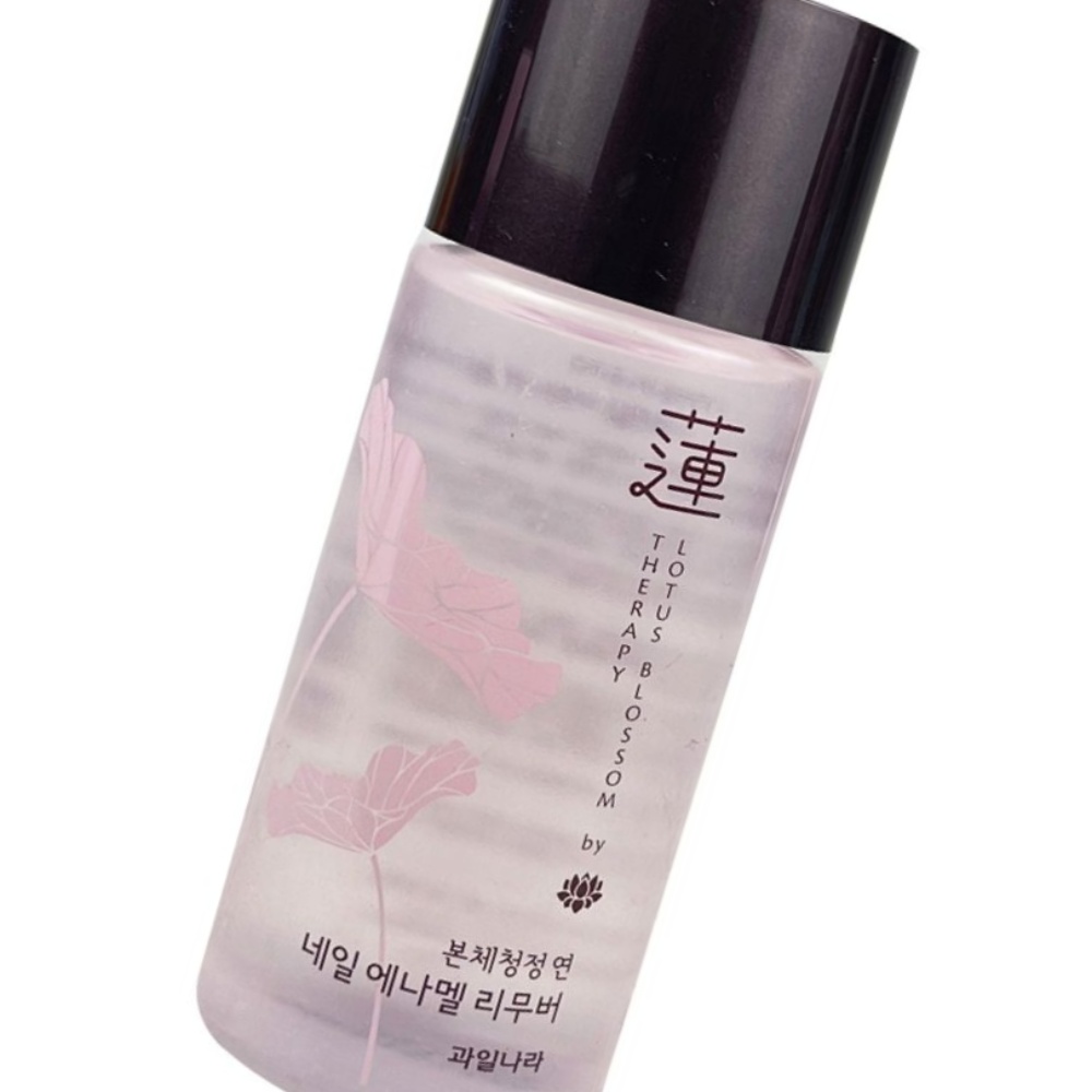 과일나라 네일 애나멜 매니큐어리무버 (아세톤) 100ml 매니큐어 : 씨앤샵