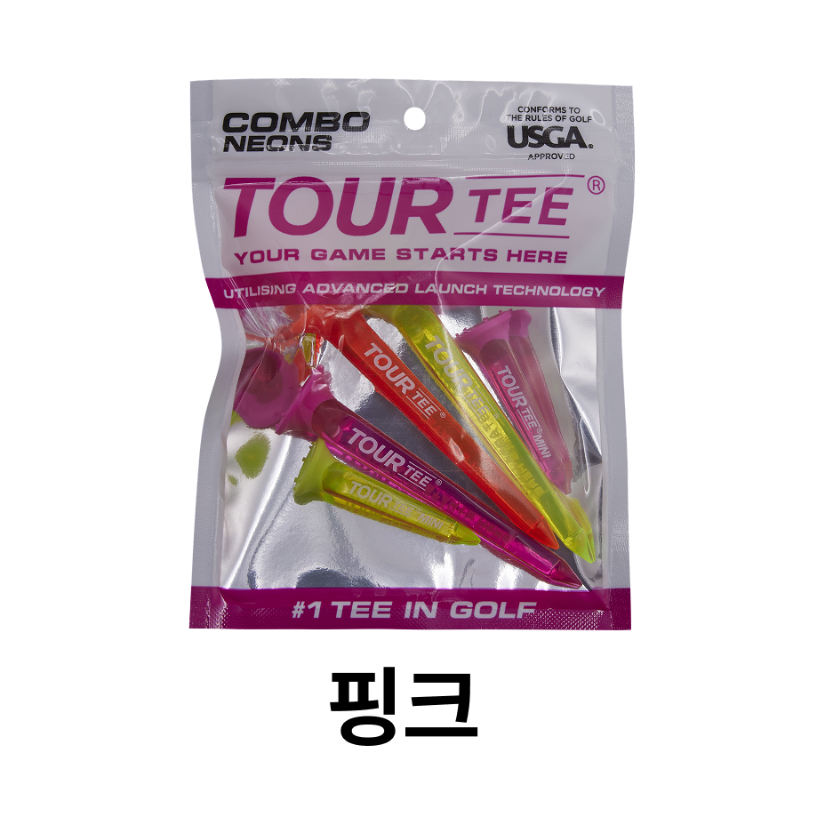 로스트 버디즈 클럽 투어티 신제품 네온 골프티 롱티 숏티 (5개입) : 로스트 버디즈 클럽