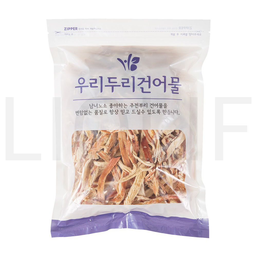 우리두리건어물 HACCP 맥반석오징어채 500g 1개 : SUPER SALE