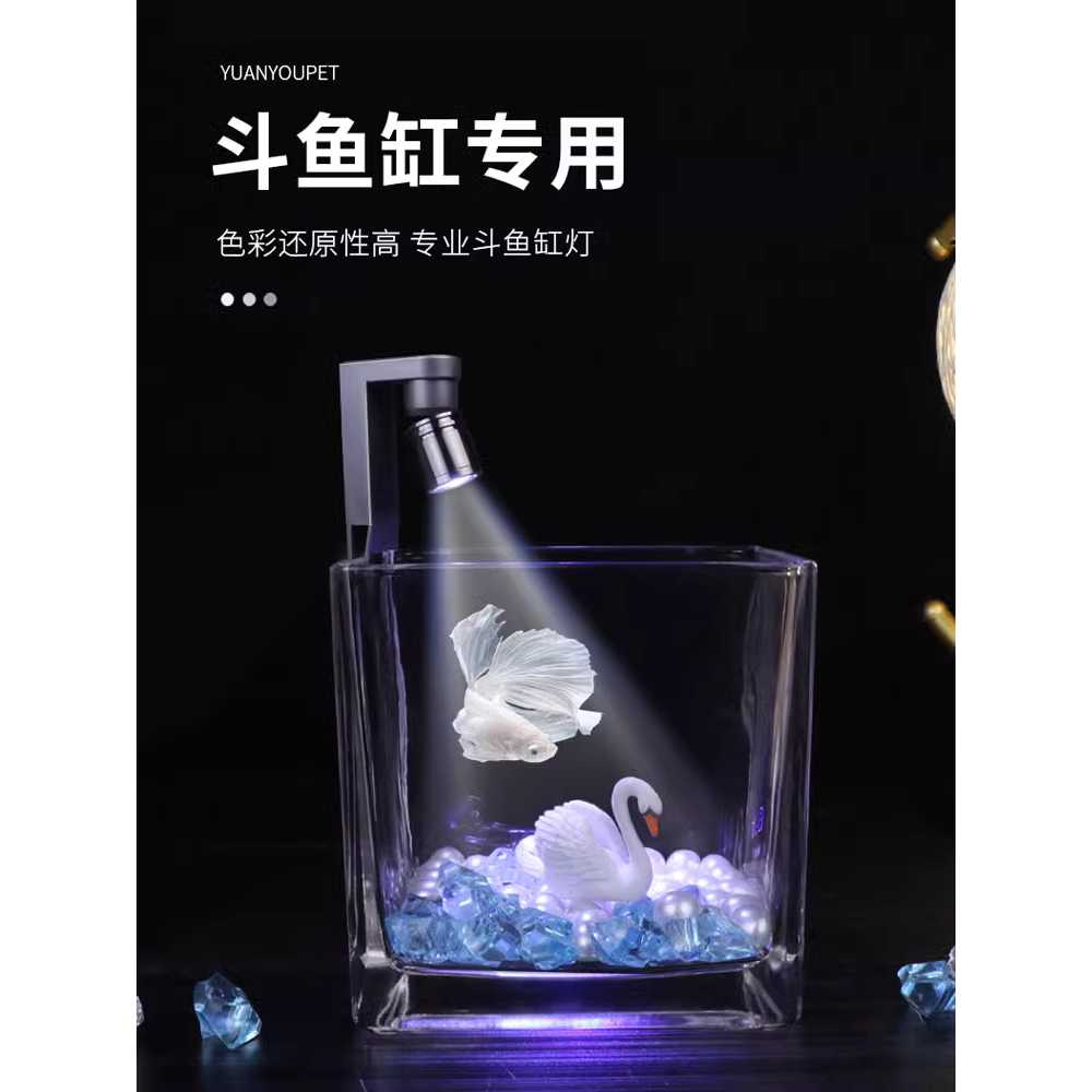 열대어 어항 조명 플랜츠 수족관 라이트 수조등 스팟 1. 파란 USB 스포트라이트 2W : Good Boy Item
