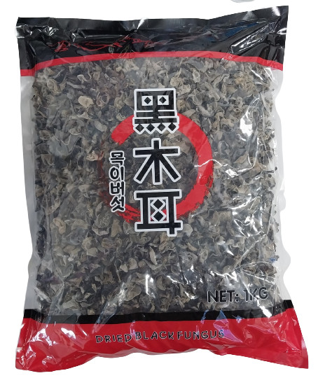 한잎목이버섯 1kg 손질 흑목이버섯 중국산 : 풍년종합상사