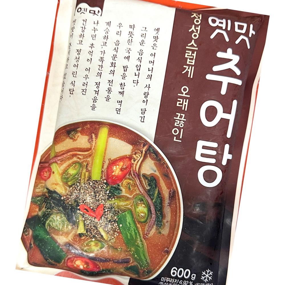추어탕 고향 냉동 600g x20 식자재 업소용 식재료 식당용 대용량 단체 급식용 : 당도리푸드몰