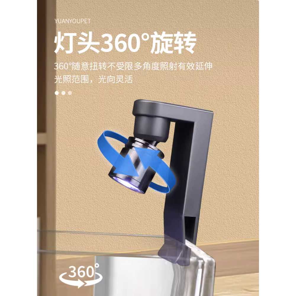 열대어 어항 조명 플랜츠 수족관 라이트 수조등 스팟 1. 파란 USB 스포트라이트 2W : Good Boy Item