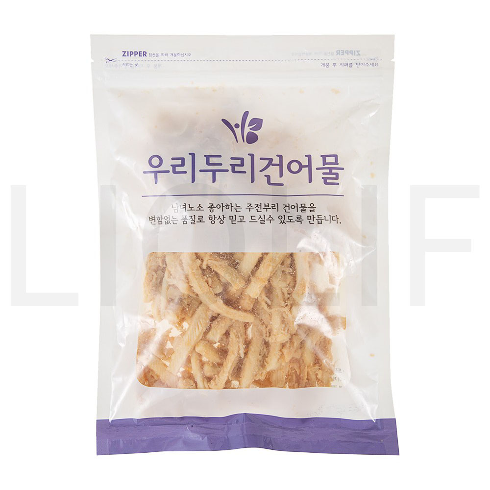 우리두리건어물 HACCP 즉석땅콩버터오징어 500g 1개 : SUPER SALE