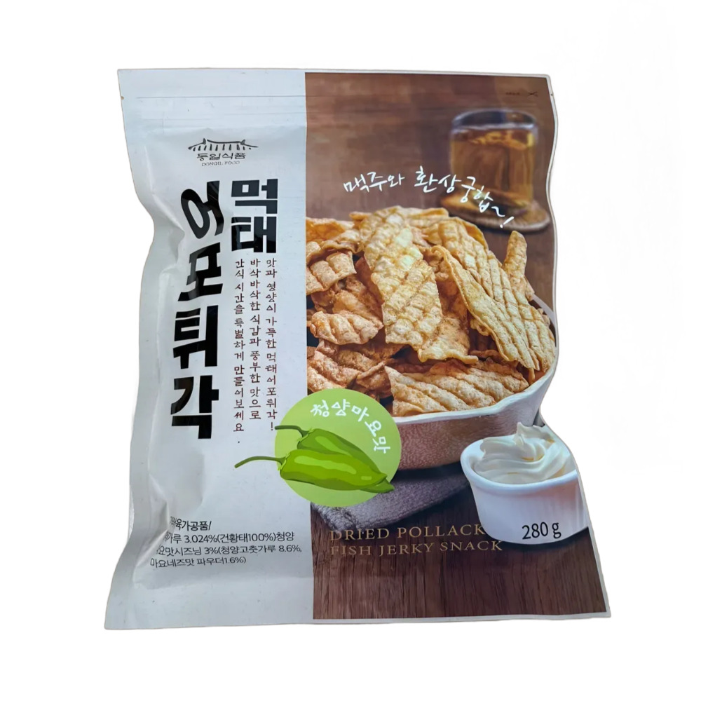 동일식품 먹태어포튀각 280g : 진아네상회