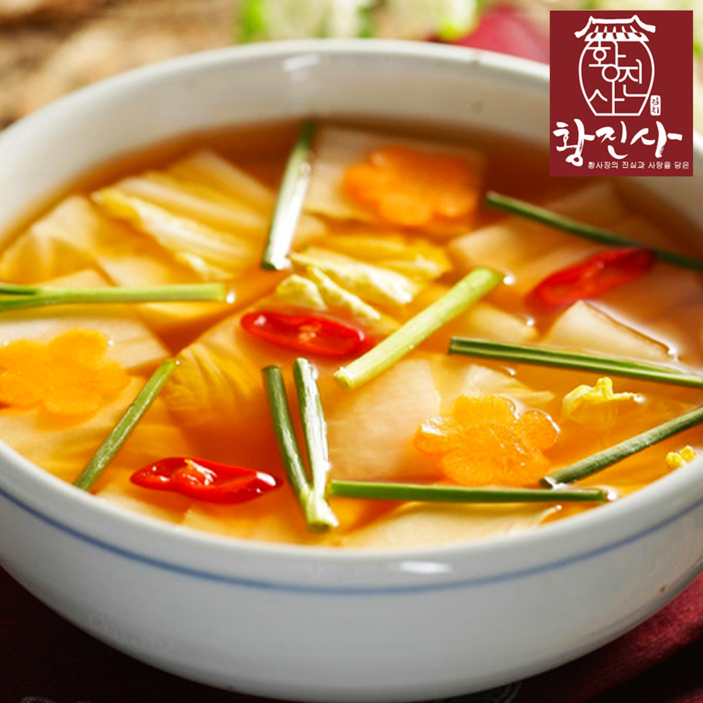 [황진사] 황진사  나박김치 3kg (국내산100%) : 농업회사법인 BSNET