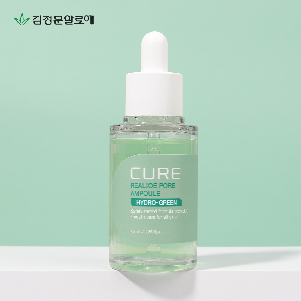 김정문알로에 큐어 리알로에 포어 앰플 40ml 1개 : 슈팅배송